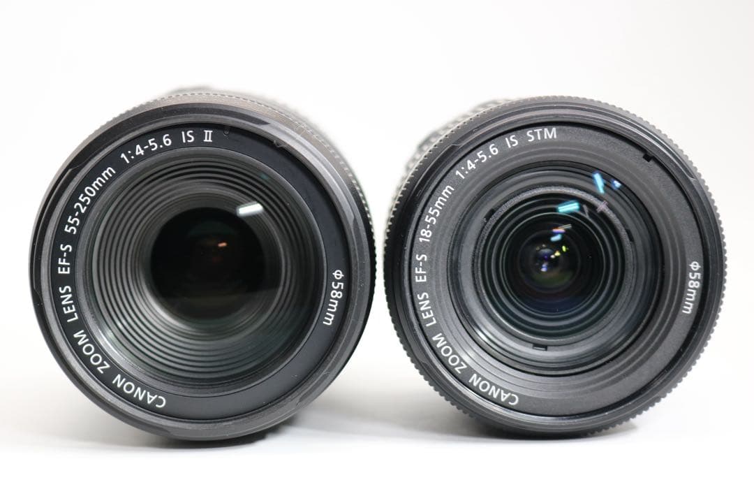 ボディ新品級　【Canon EOS Kiss X9 ダブルレンズセット】