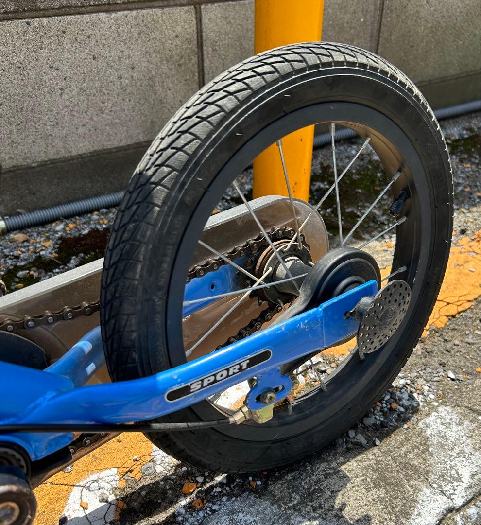 STRIDER 14x 青色 付属品付き キッズバイク