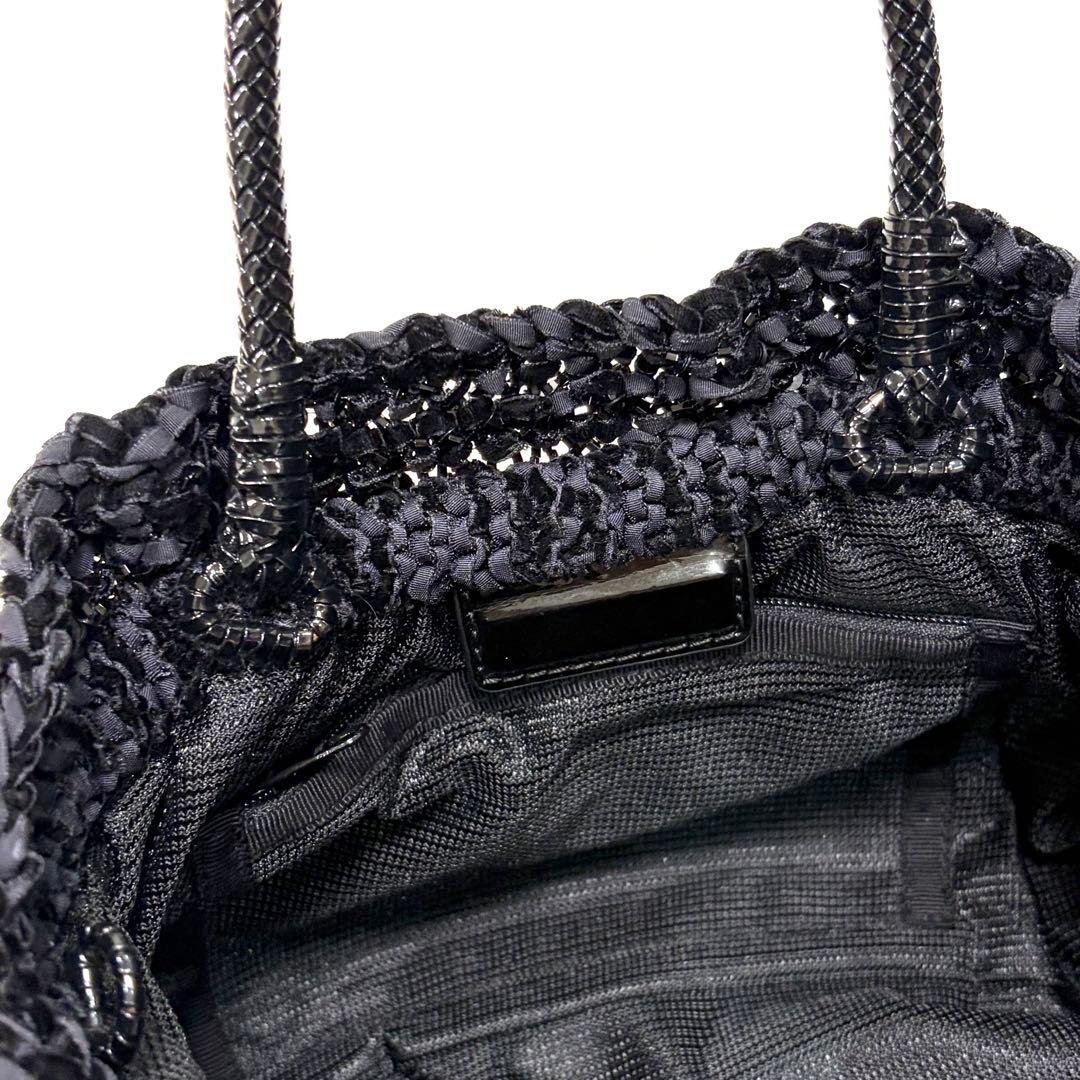 【美品】ANTEPRIMA アンテプリマ チェーンショルダー ブラック　2WAY