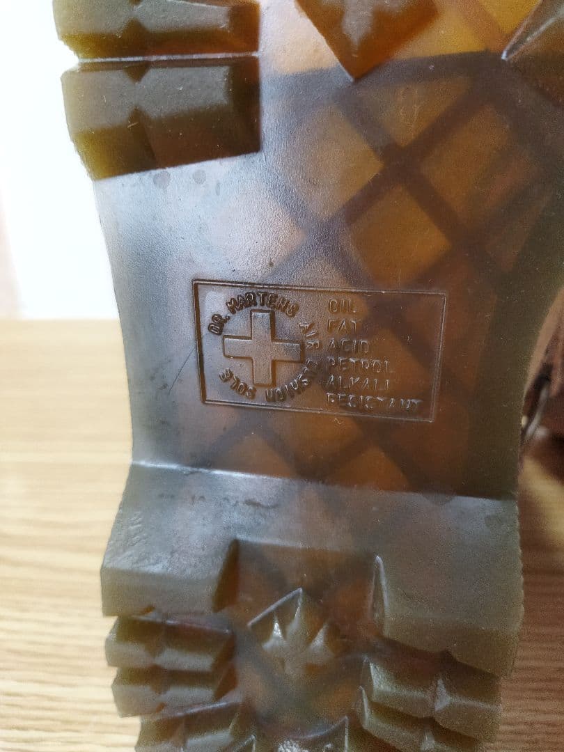 紺*野様 Dr. Martens ベージュ スエード ワークブーツ　アンクルブー