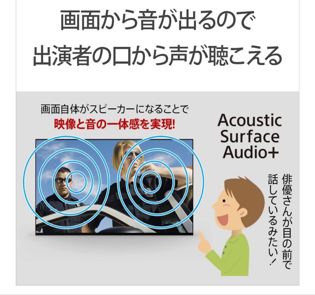 Ryosa 様SONY 2022年製 65型 BRAVIA XRJ-65A95K