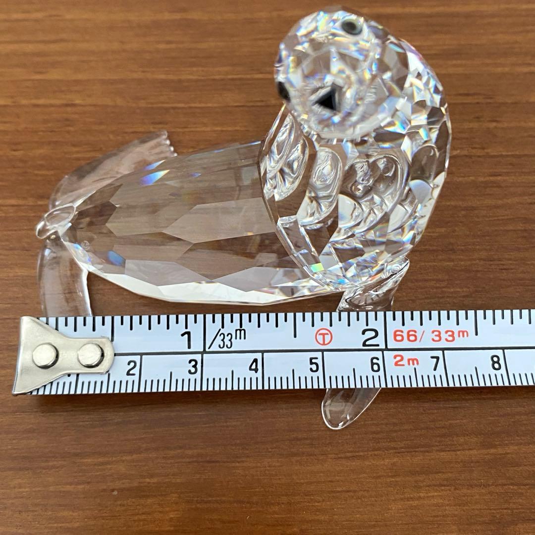 SWAROVSKI スワロフスキー クリスタル アシカ 置物
