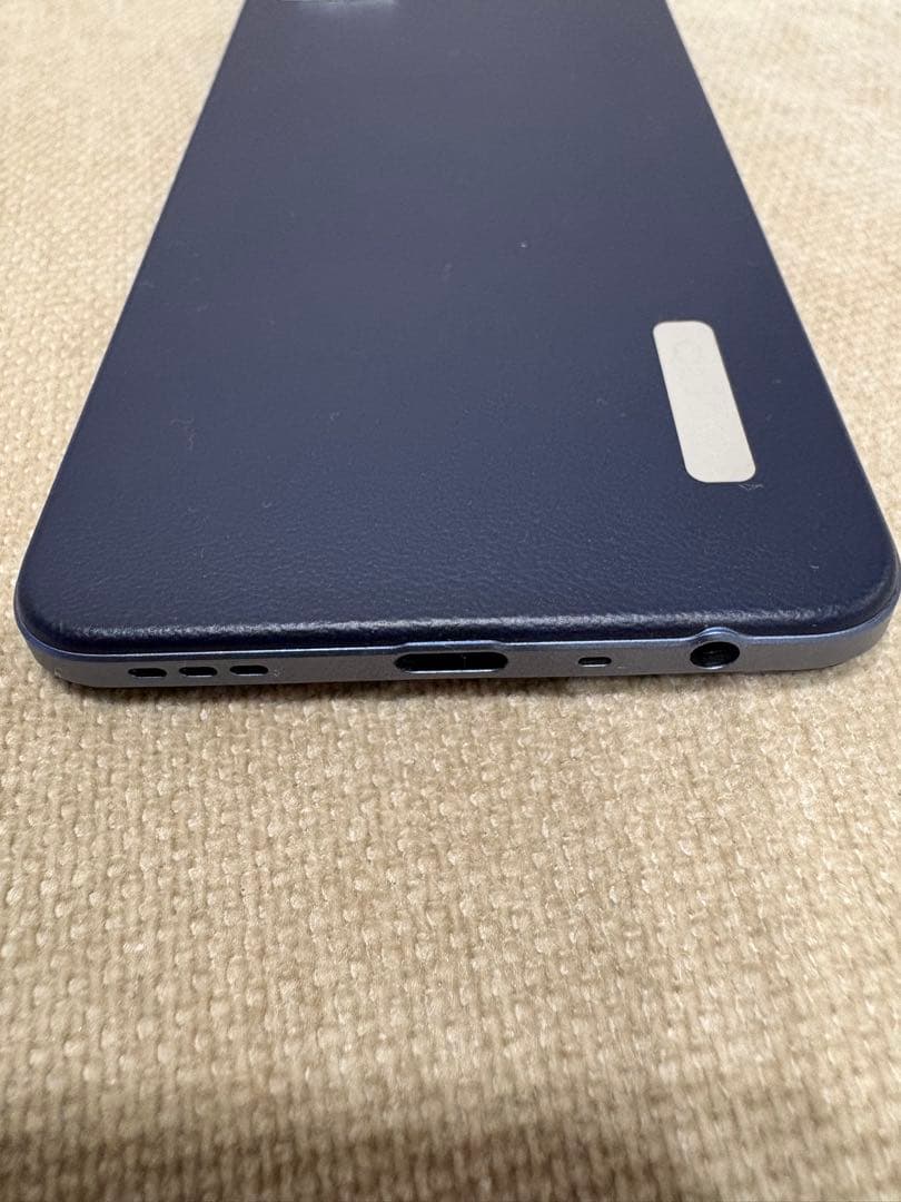 【動作確認済】OPPO A73 SIMフリー ネイビー 美品 付属品付き