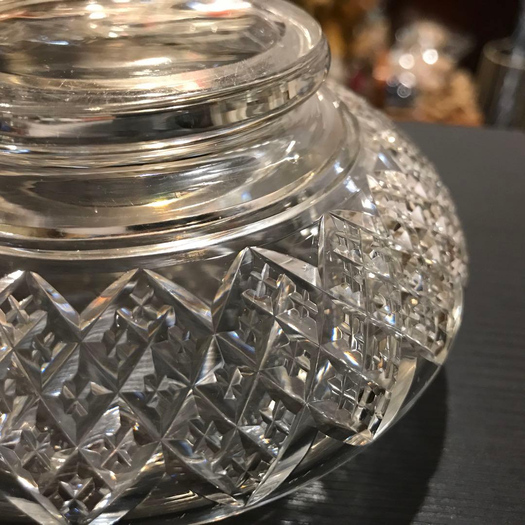 美オールドバカラ Baccaratボンボニエール★キャンディーボックス100年前