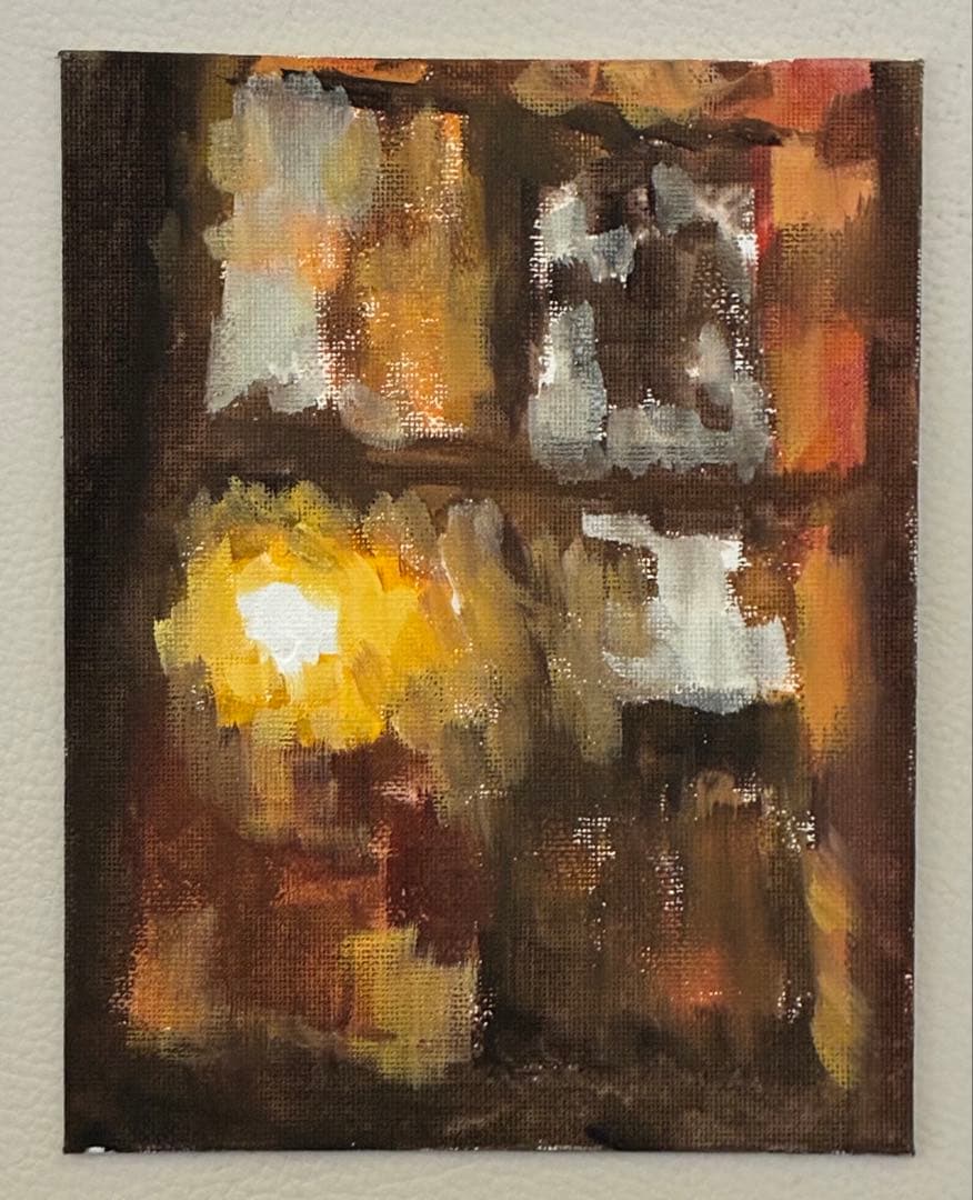 アクリル画　無題　1113