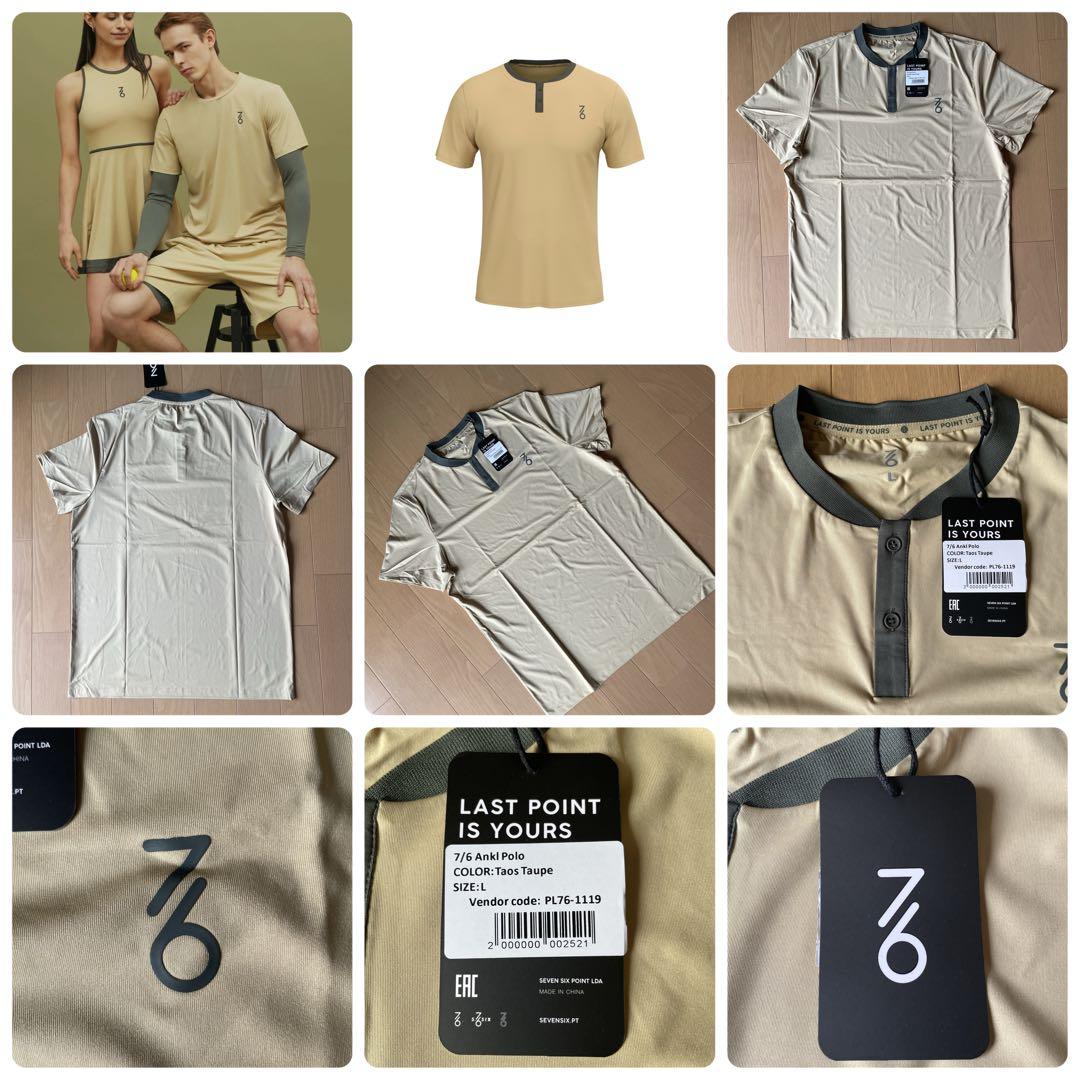 日本初上陸　76 セブンシックス　テニスウェア　上下　サイズL（XL）