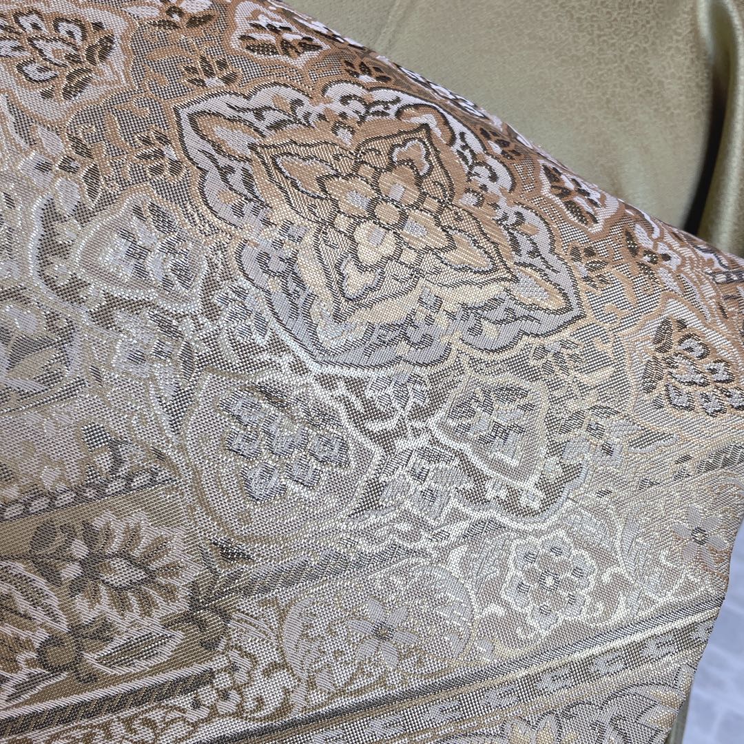 訪問着　フルセット　地紙　熨斗　綸子　金彩加工　入学式　卒業式　七五三　H2