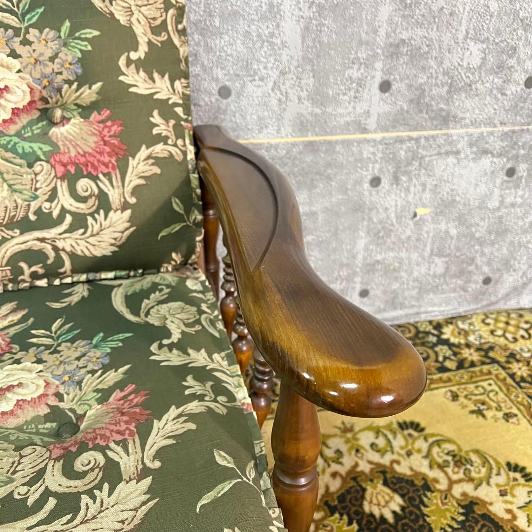 ꧁カリモク家具 karimoku꧂2人掛けセパレートアームソファ リビングチェア