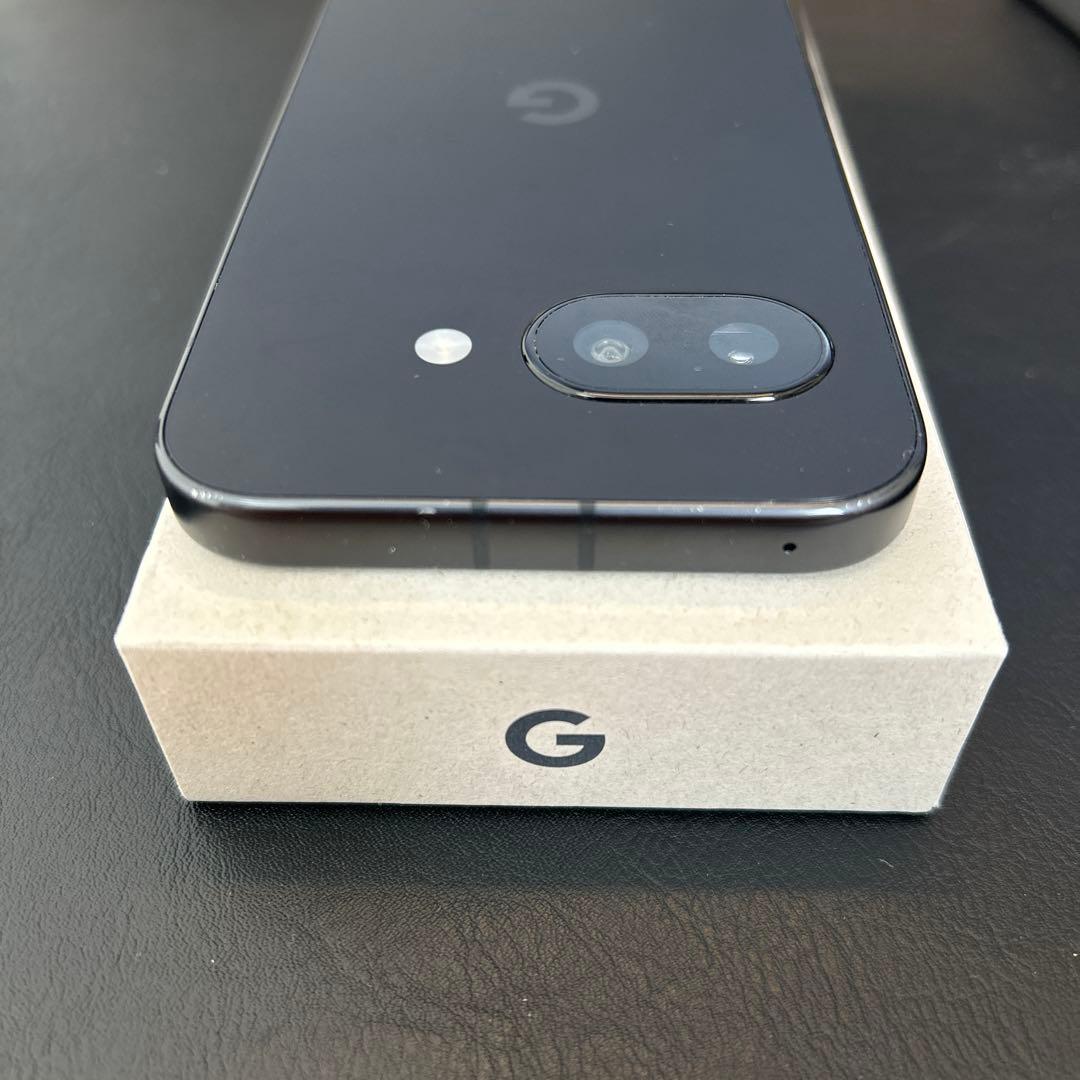 【美品】Google Pixel 9a 黒 ブラック　ケース付き