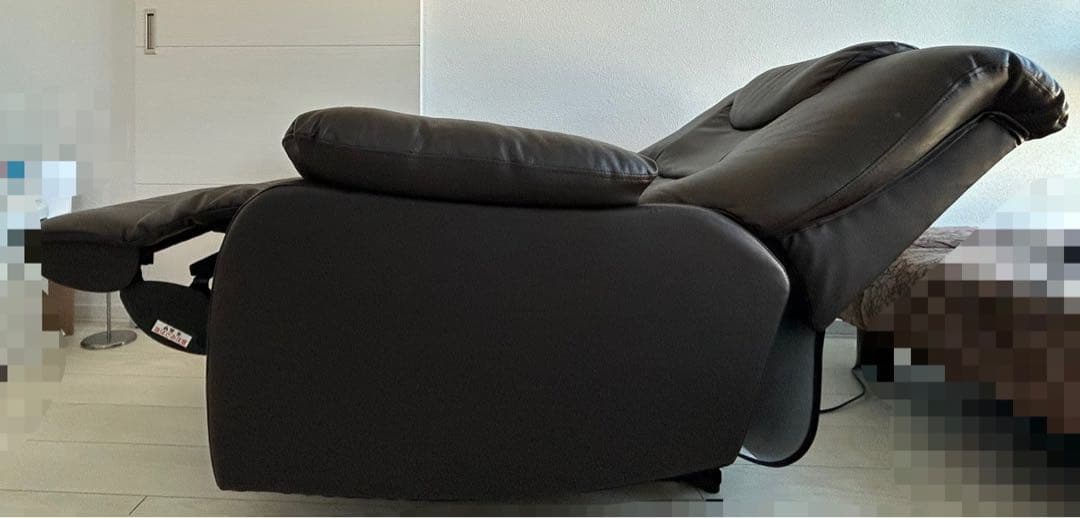 YAMAZEN 電動リクライニングソファ ダークブラウン