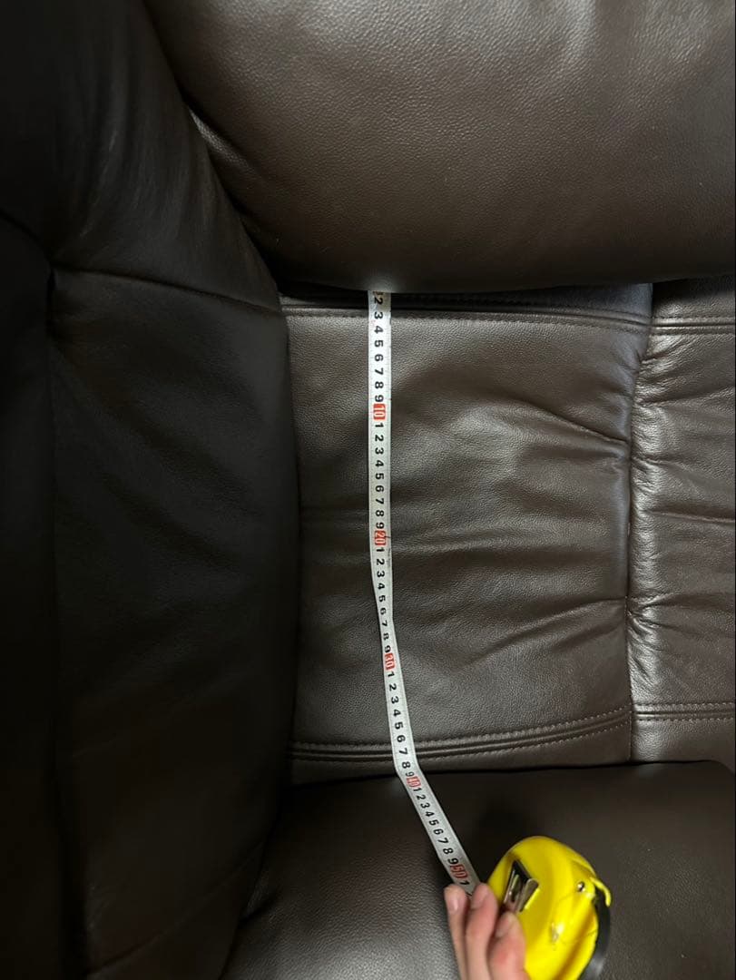 YAMAZEN 電動リクライニングソファ ダークブラウン