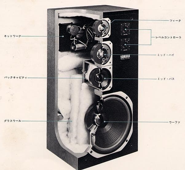 ★完動美品NS-890★Wベリリュームユニットのヤマハ唯一４WAY１ヶ月動作保証