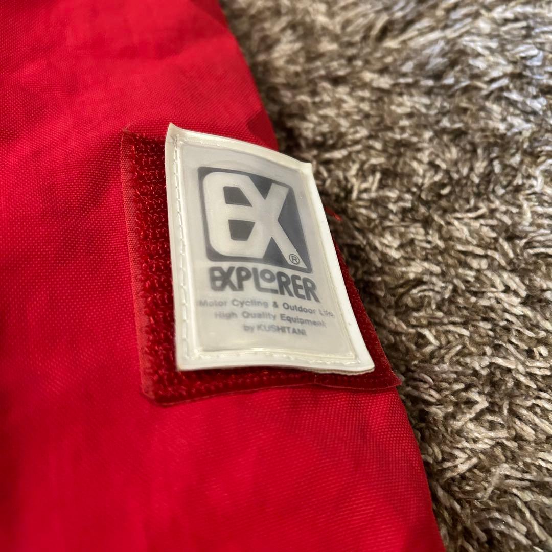 クシタニ ボンバー ジャケット 中綿 ブルゾン リバーシブル ライダー ワッペン