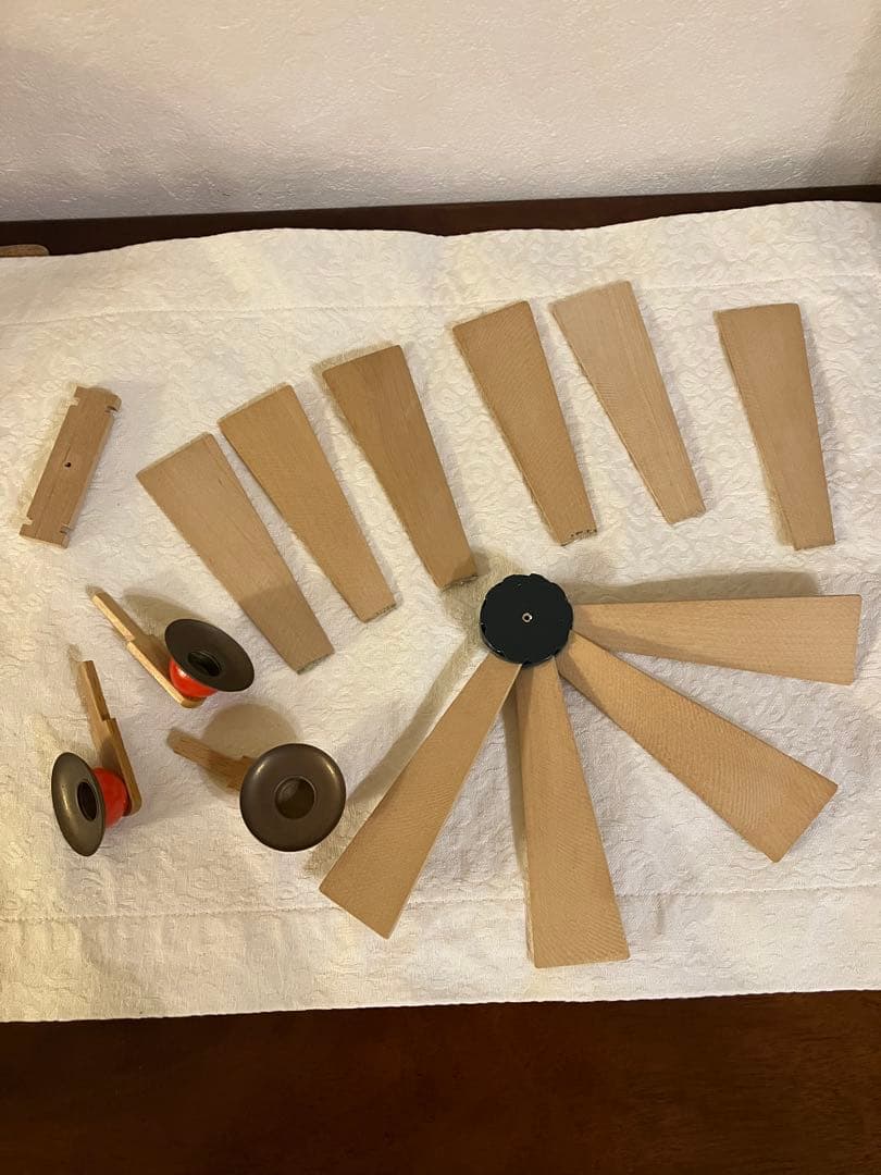 木製クリスマスピラミッド フィギュア付き