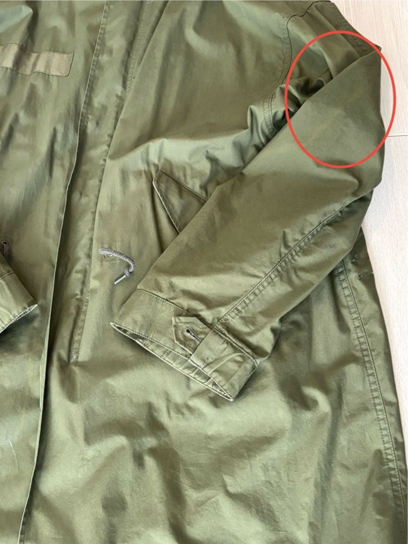 【Shinzone】定価8.3万円　フィールドパーカー　オリーブ 34