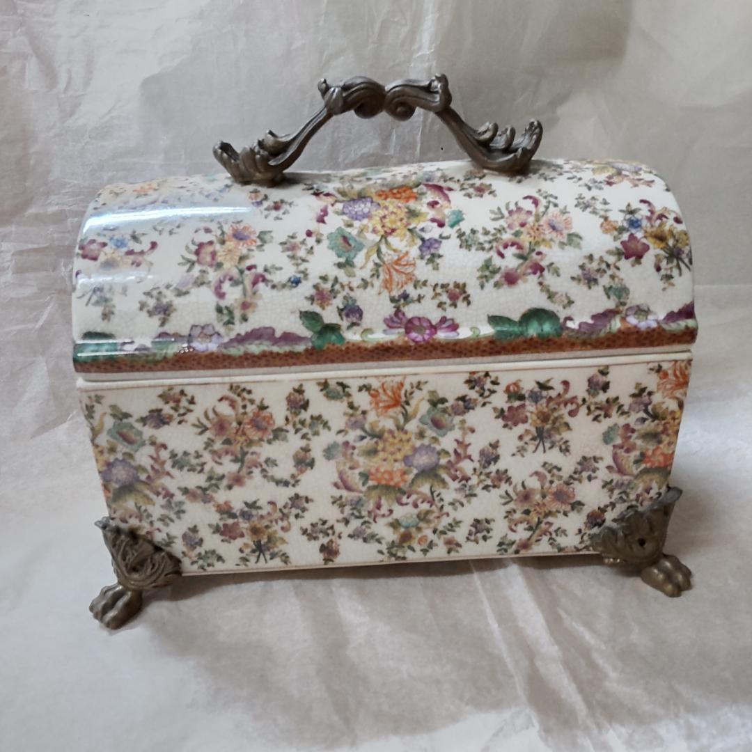 シノワズリ　ボックス オリエンタル 　インテリア アンティークモダン