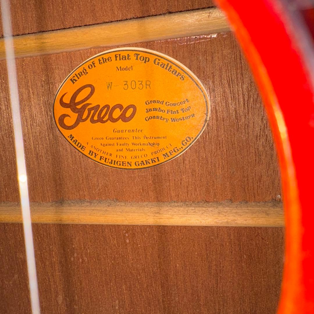 Greco W-303 HummingBirdモデル