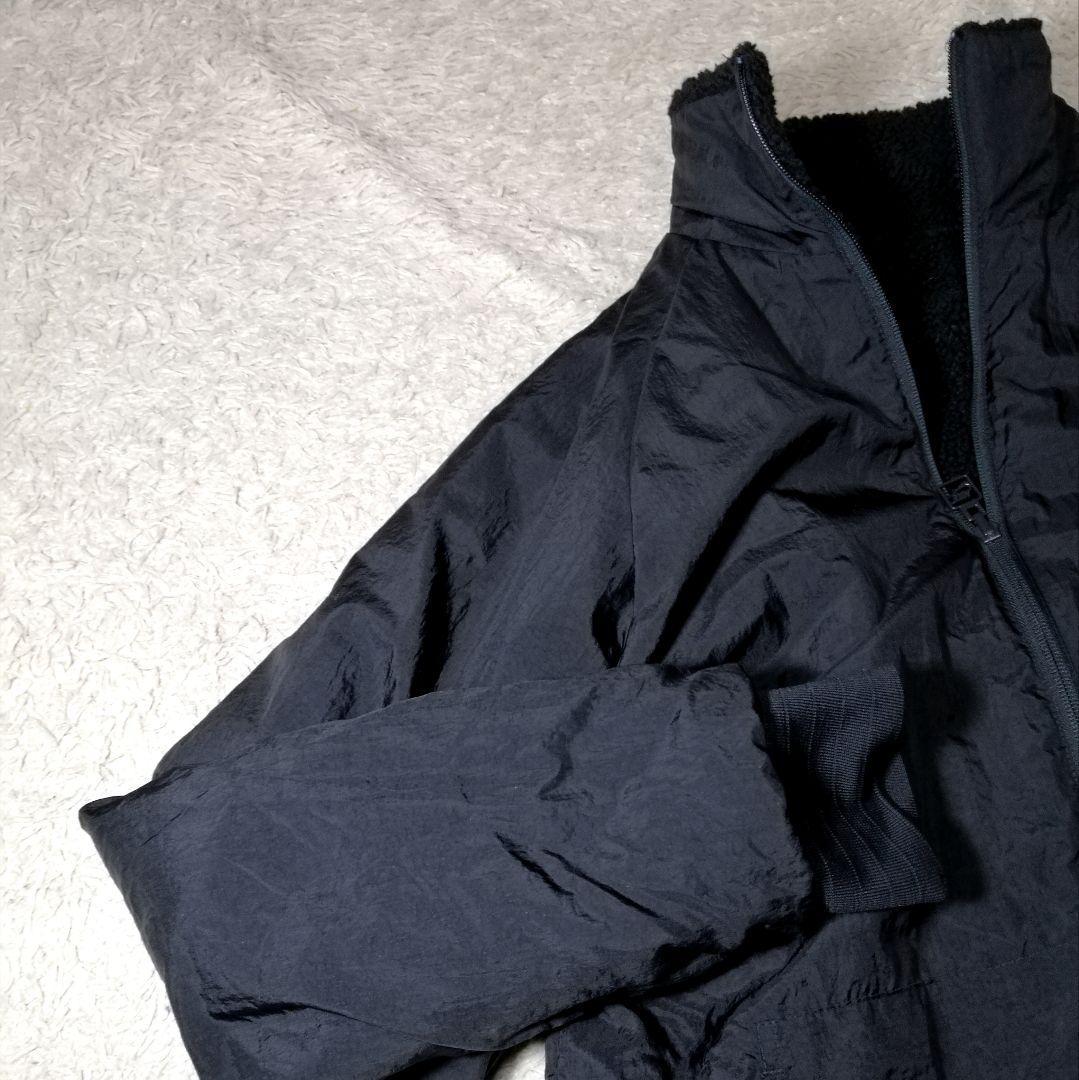 ★ナイキ★リバーシブルジャケット ボアフリースパーカー XL ナイロンジャケット