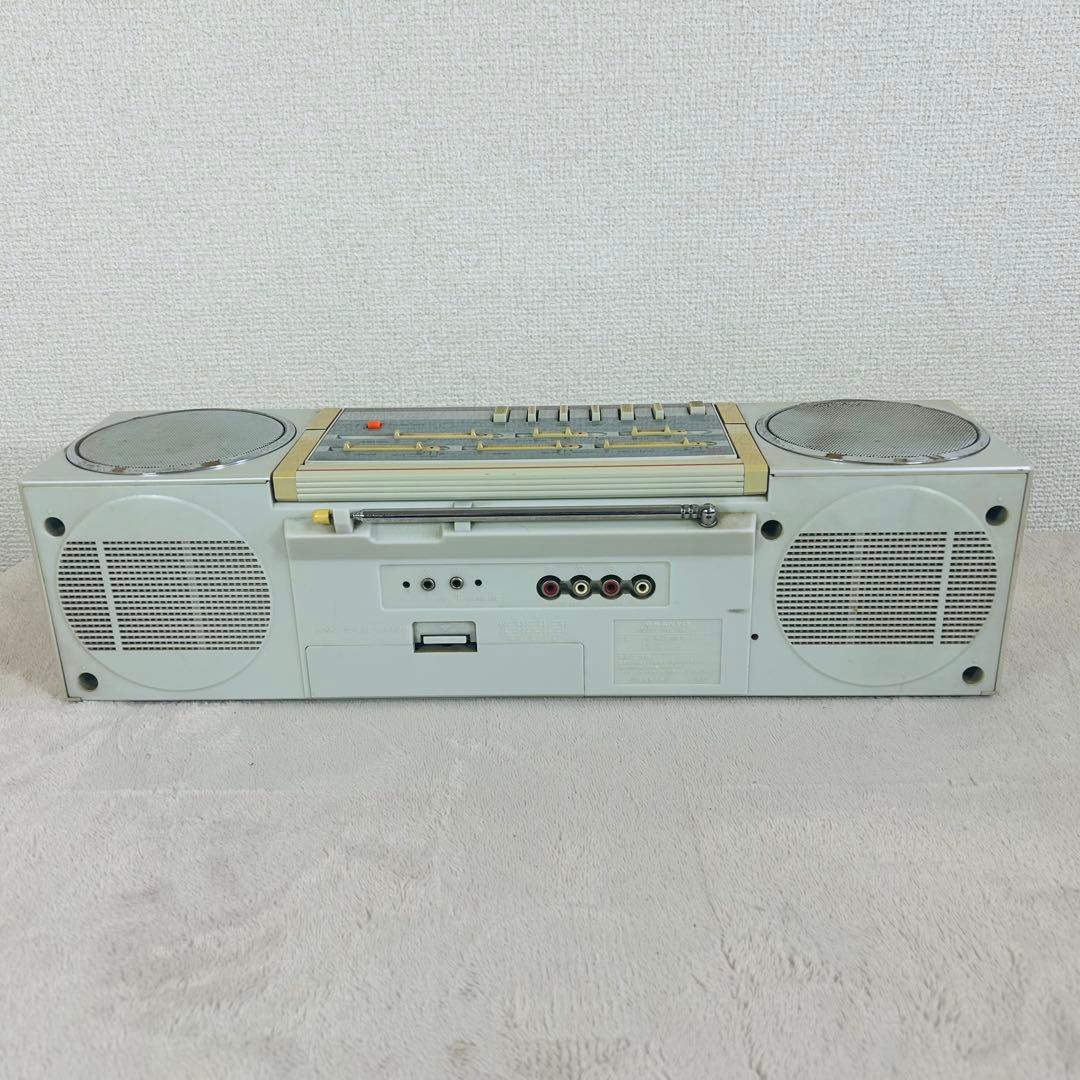 【希少　動作品】SANYO MR-Q4 6スピーカー　レトロラジカセ　当時物
