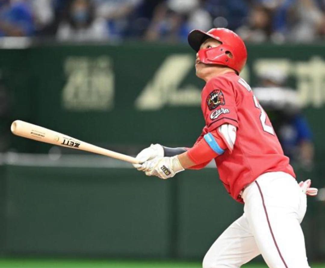 広島東洋カープ 中村奨成 実使用バット NPB印字有り /ゼット プロステイタス