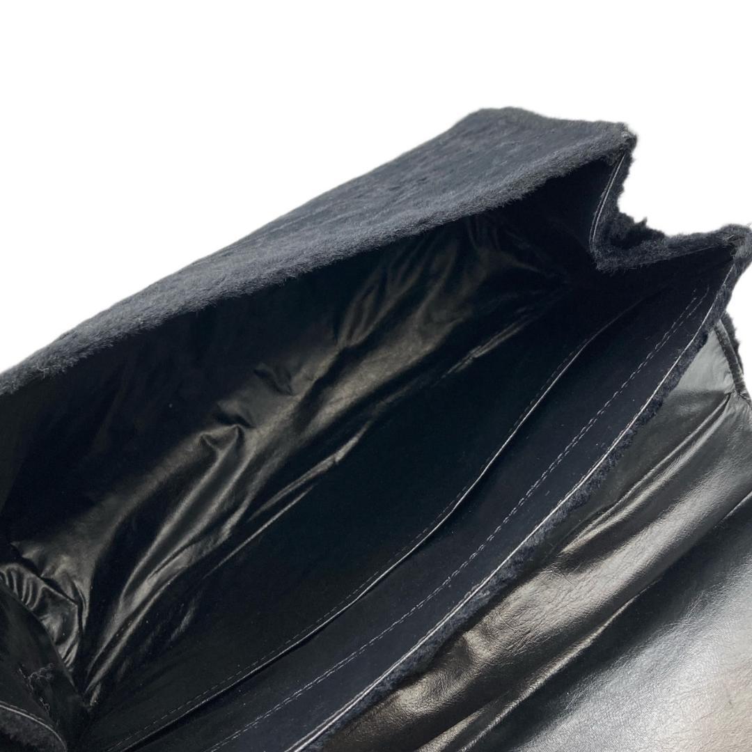 【 希少】　ビーズバッグ　一点物　2wayバッグ　ショルダーバッグ　黒　0317