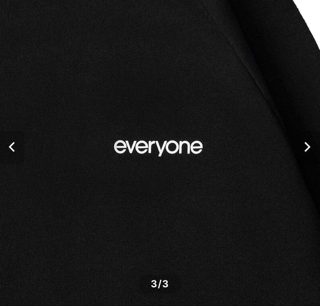 トップス everyone original logo crew sweat