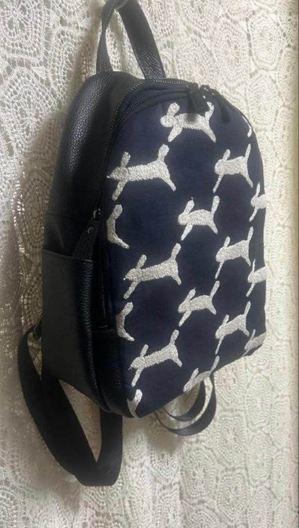 再販ご相談ページ ミナペルホネンハーフハンドメイド 本革リュックrun