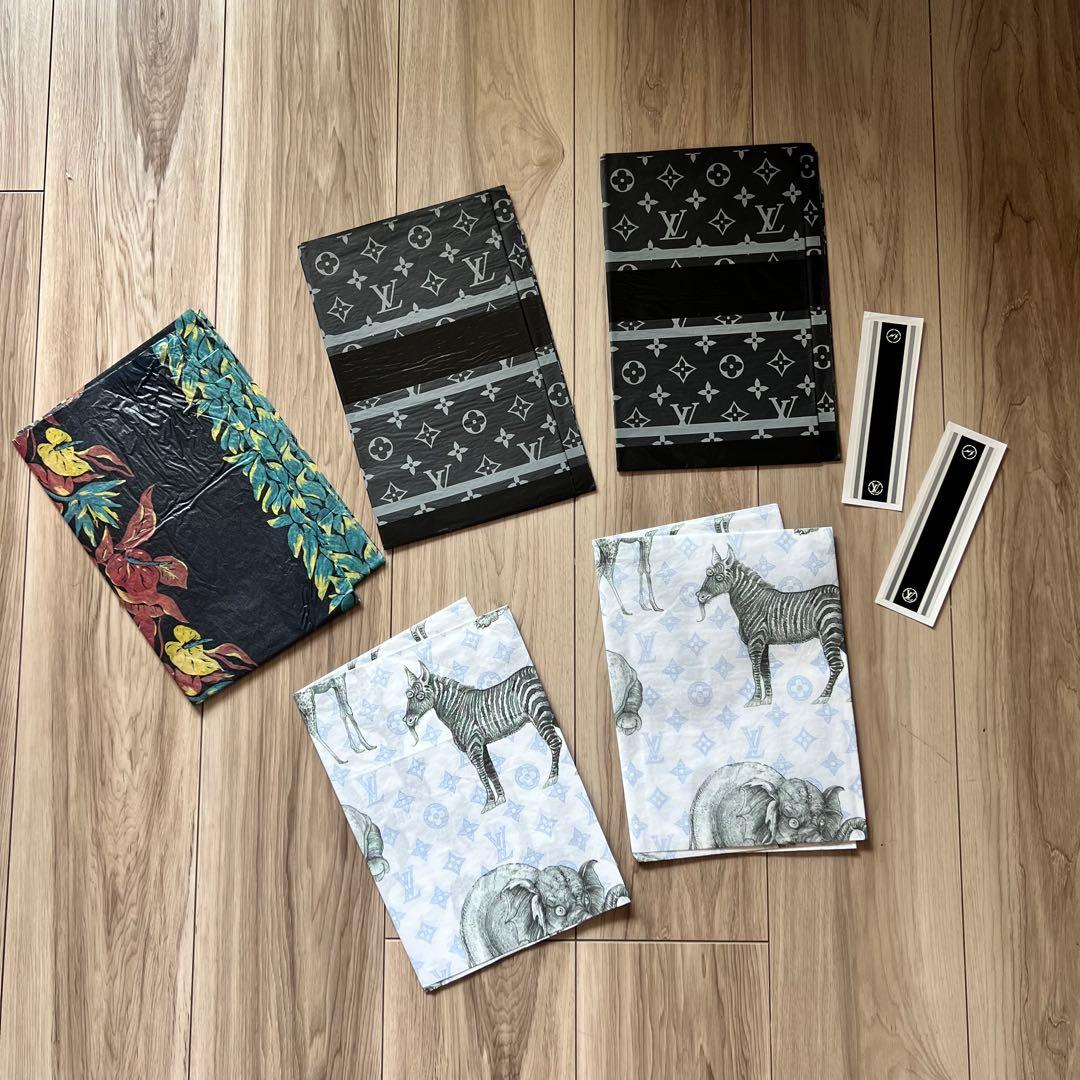 非売品 ルイビィトン　フラグメント　チャップマン 包装紙　ステッカー　セット