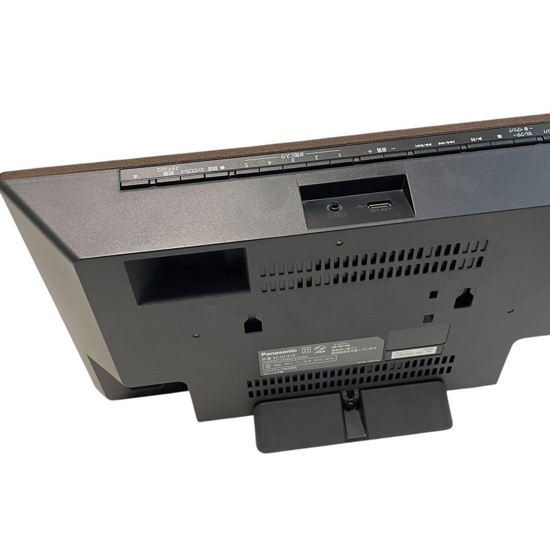 【美品/リモコン有】パナソニックSC-HC410-T 高性能ミニコンポCD5枚