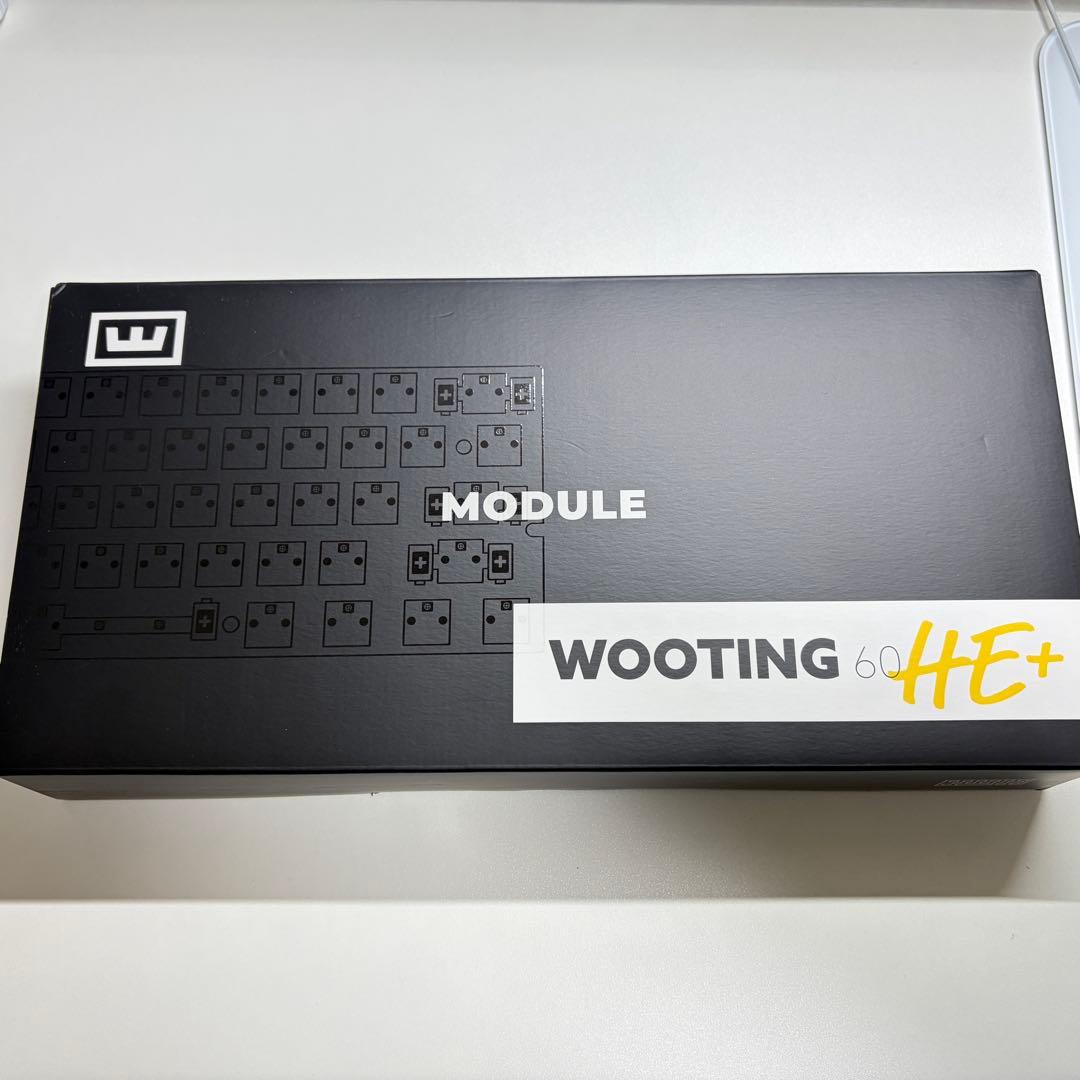 Wooting 60HE+ Module + Optimum case +その他