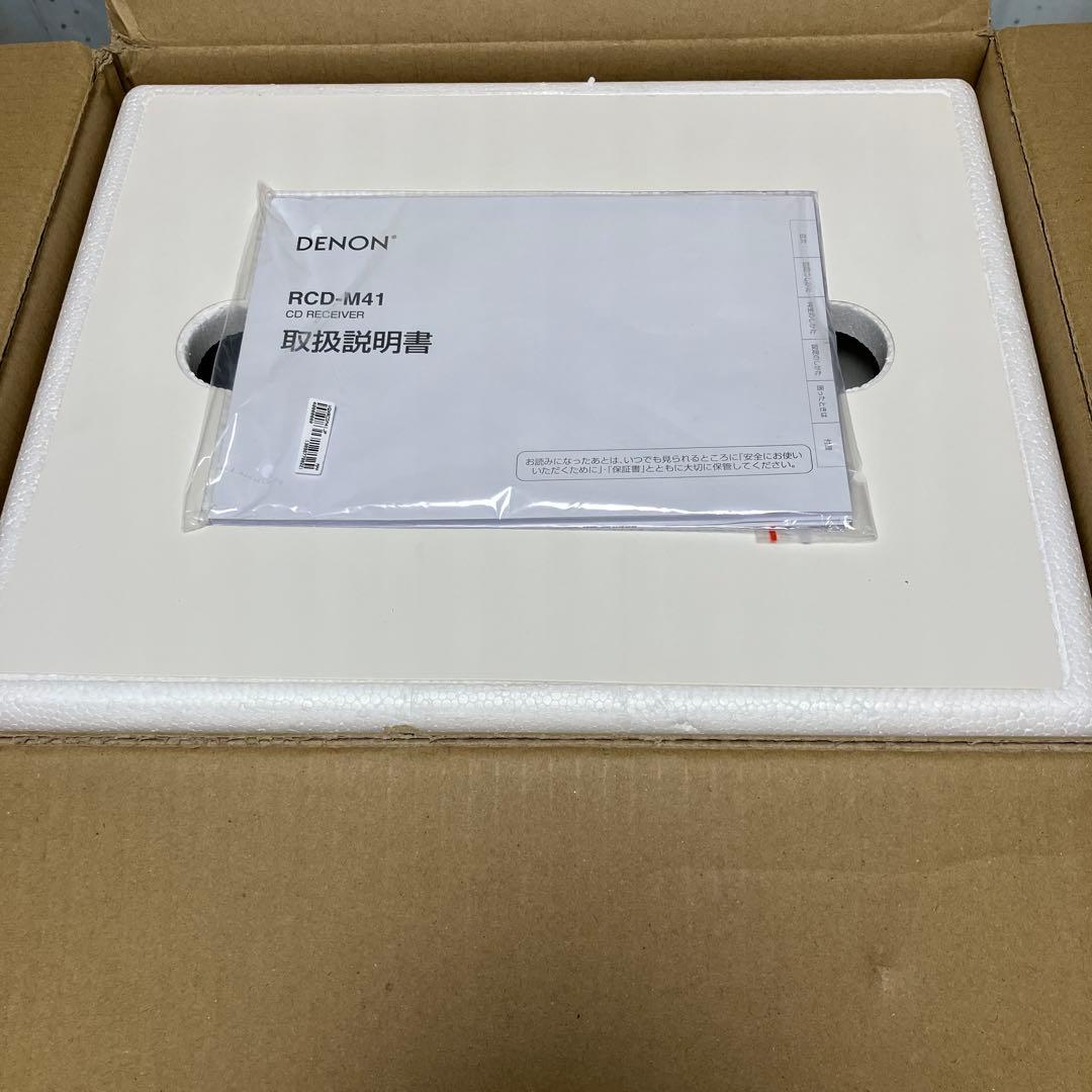 DENON CDレシーバー RCDM-41 動作品 元箱付き2022年製