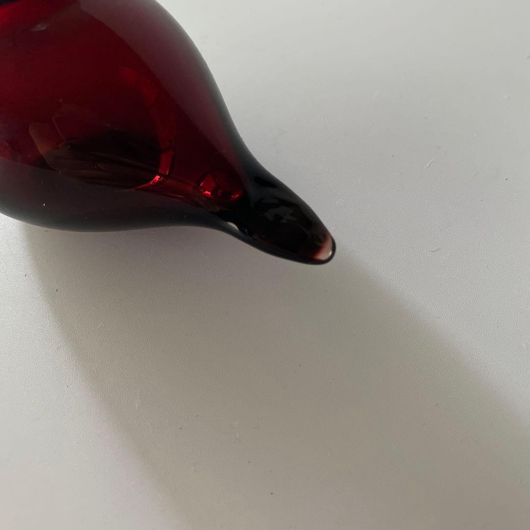 希少 廃盤 レッド 【 イッタラ】オイバ・トイッカ バードシリーズ