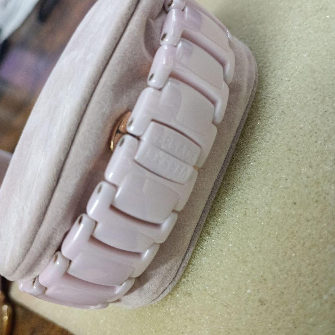 赤色クロコダイル型押の鍵付き時計ケース とレディース腕時計6本まとめ売り