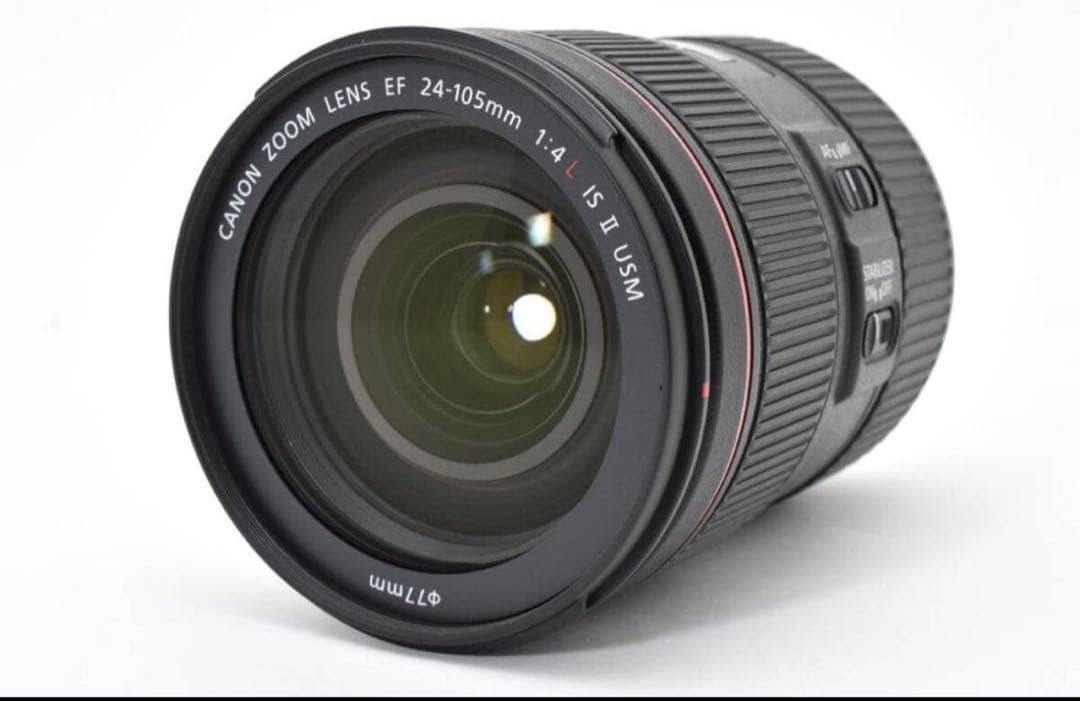 未使用に近い　Canon EF 24-105mm F4L IS II USM