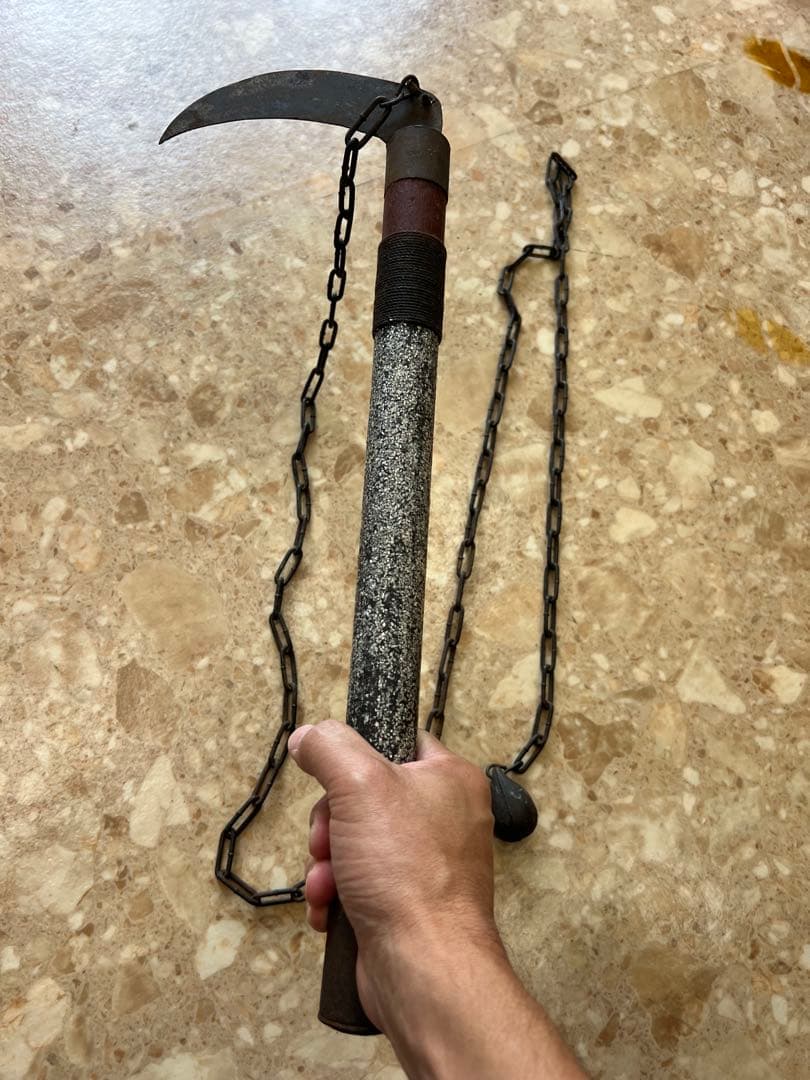 忍者　螺鈿　鎖鎌