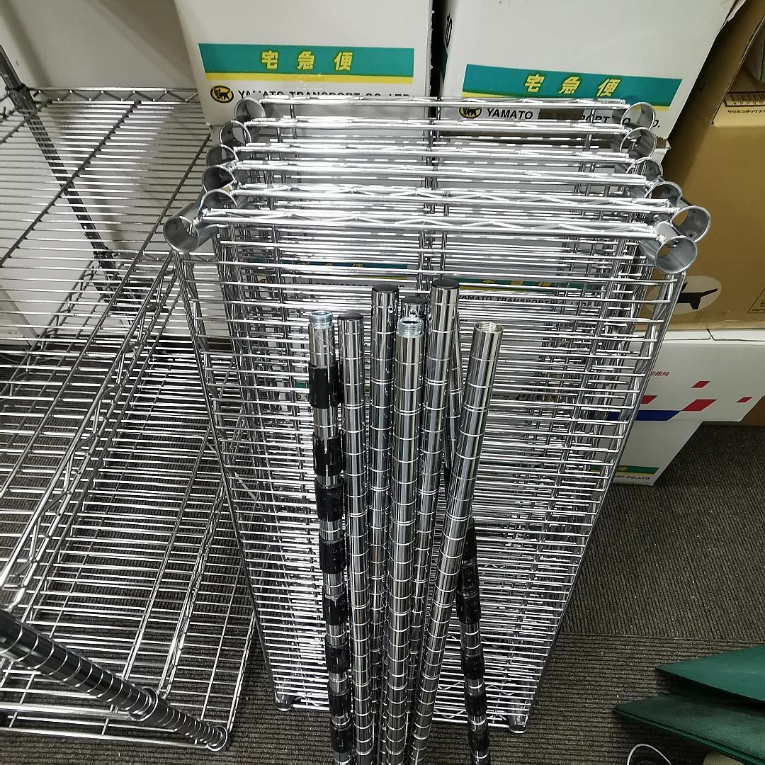 幅90cm　スチールラック 5段 シルバー