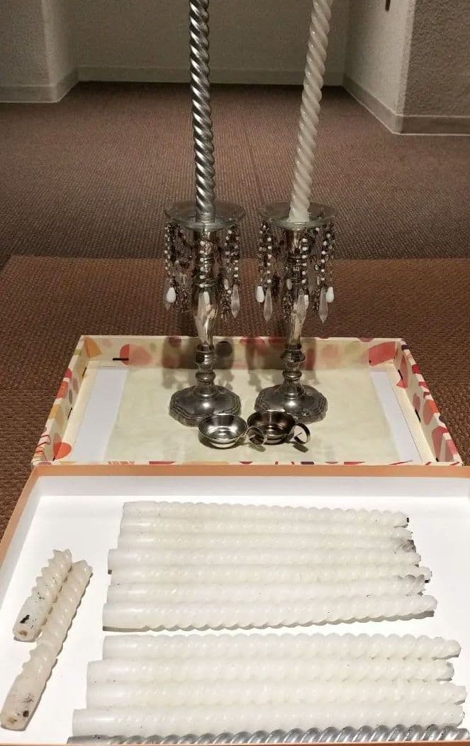 訳アリ4点セットsale♥エキゾチック燭台×2✨新品CANDLE台×2