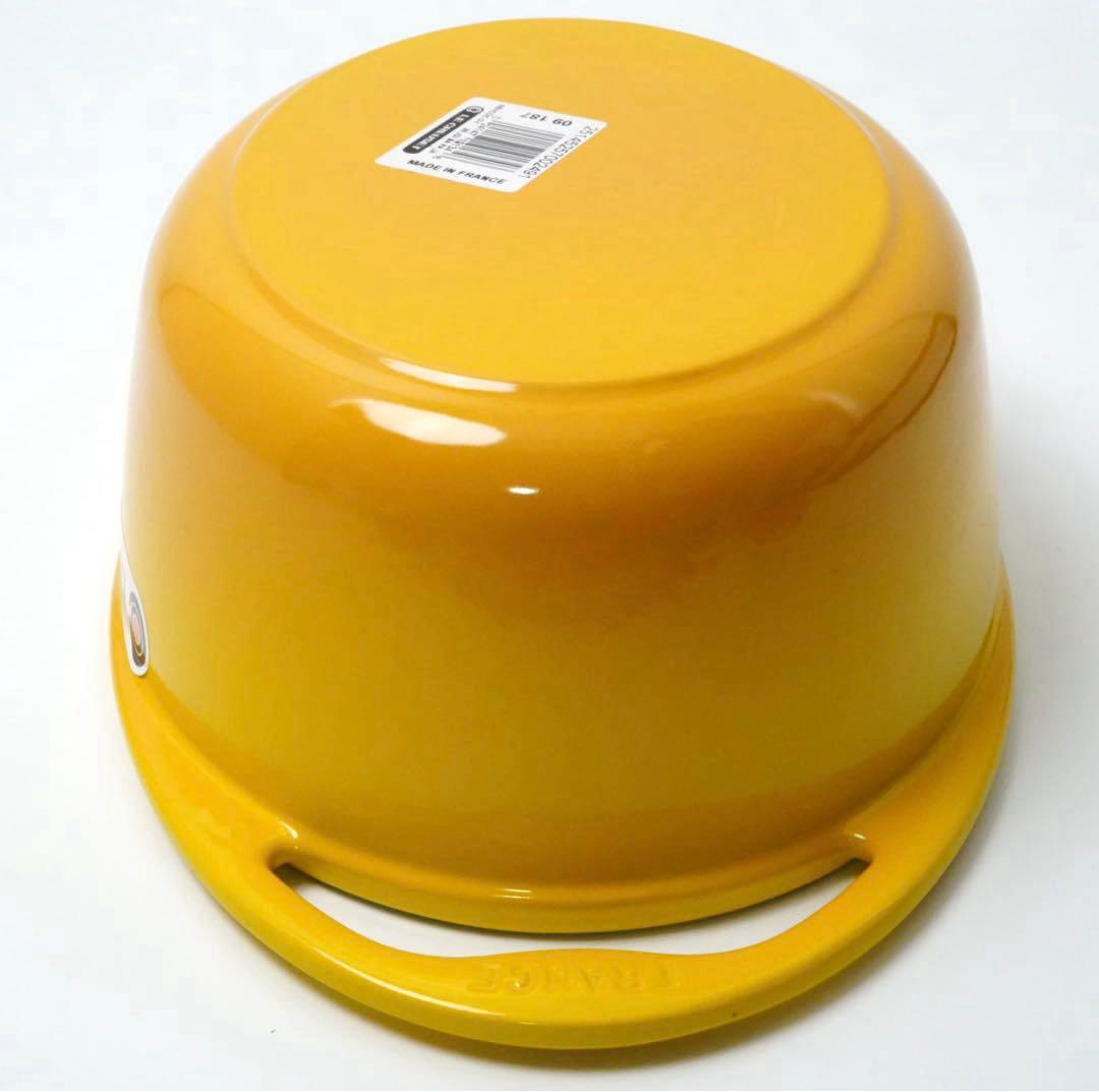 新品⭐︎LE CREUSET　ココットセンセーション　ディジョンイエロー　25cm
