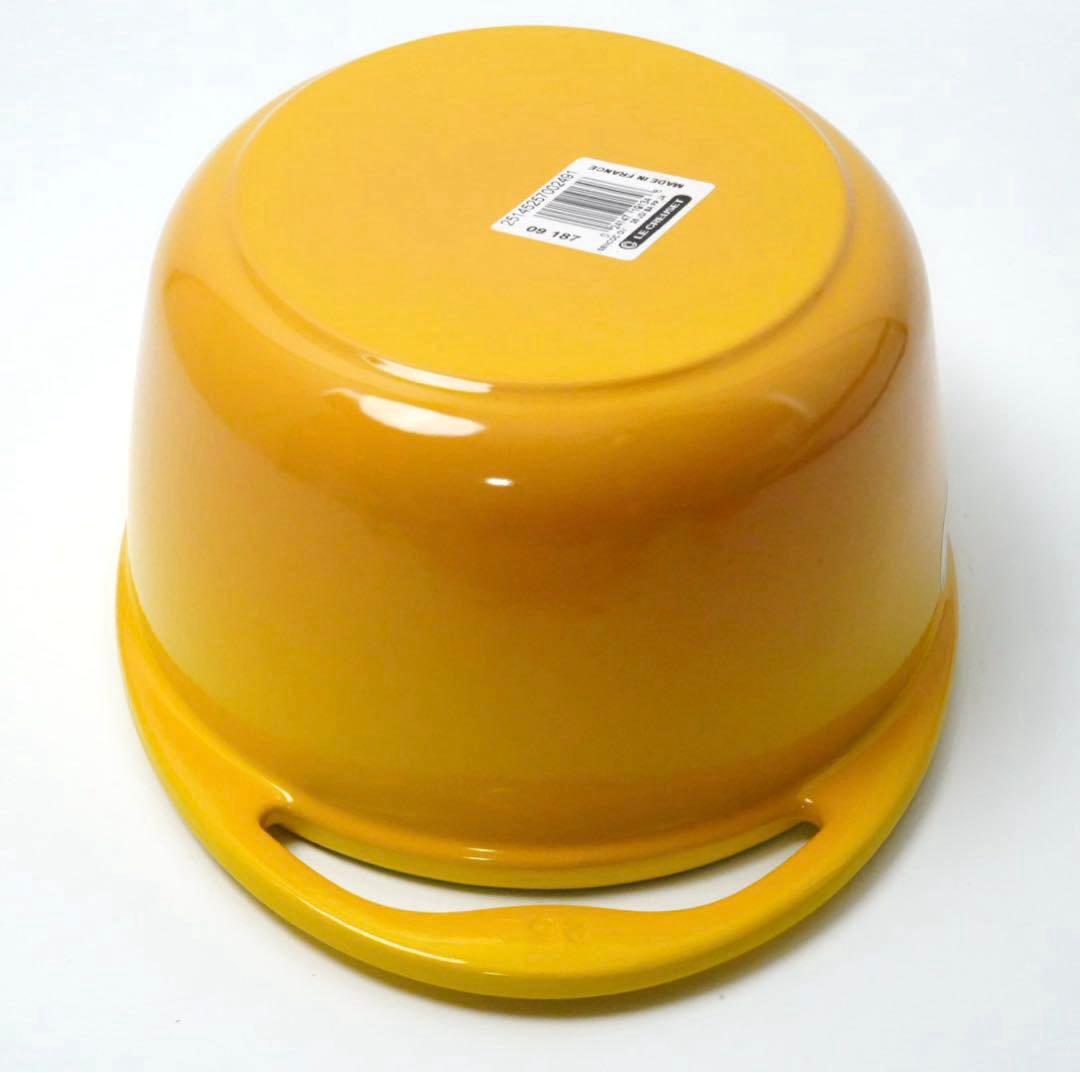 新品⭐︎LE CREUSET　ココットセンセーション　ディジョンイエロー　25cm