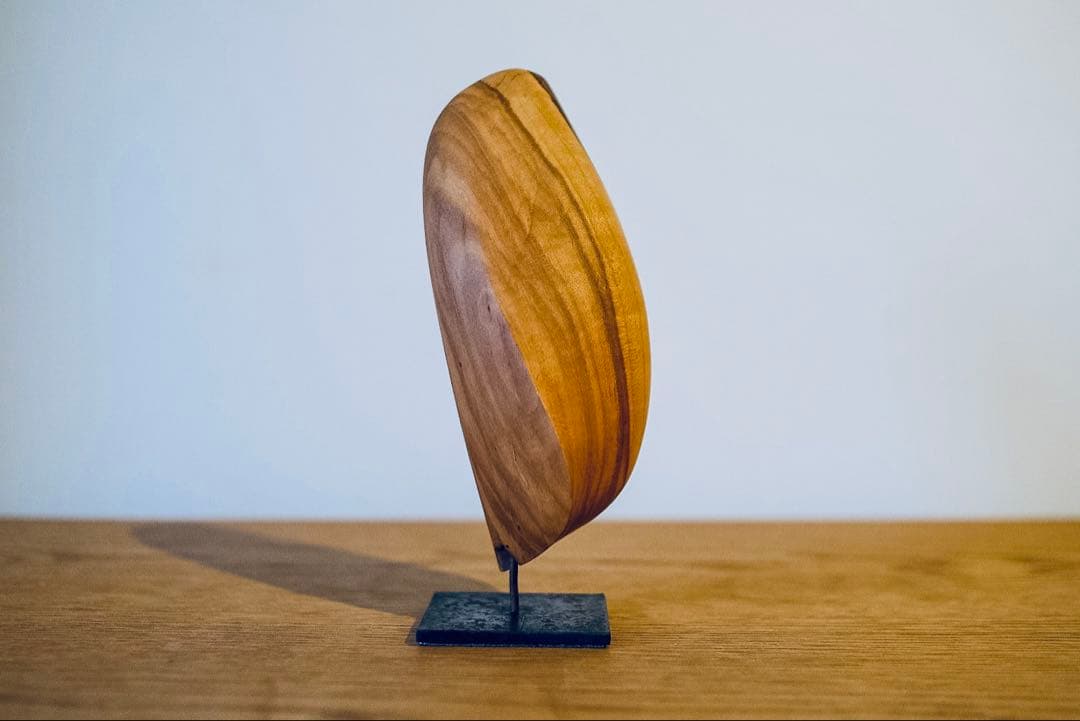 ✨希少✨福井 守さん作 木製オブジェクト 桜の木