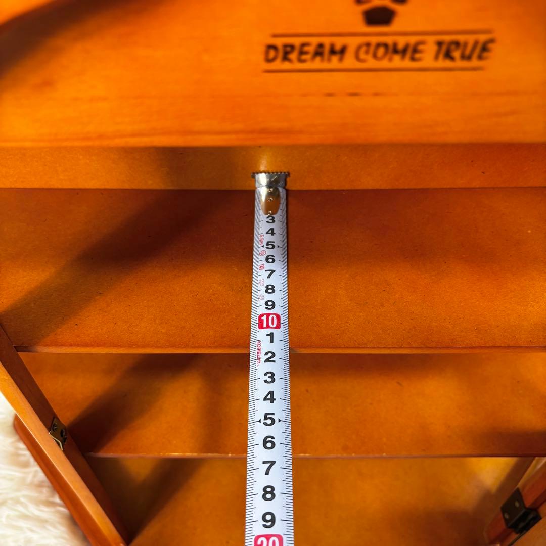 『送料無料』木製キャビネット カントリー調　コレクションケース マルト