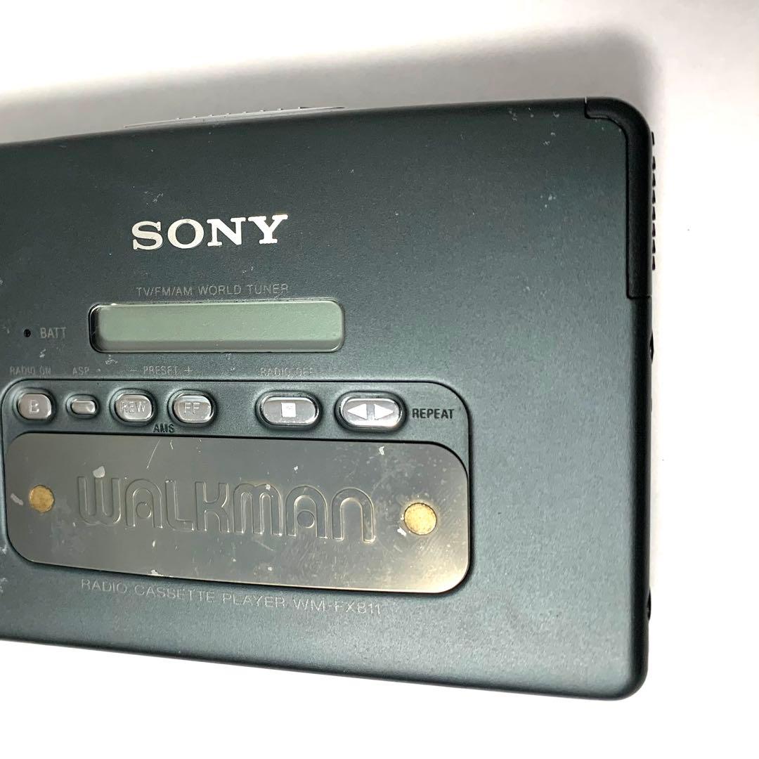 【整備品】SONY WALKMAN カセットウォークマン WM-FX811