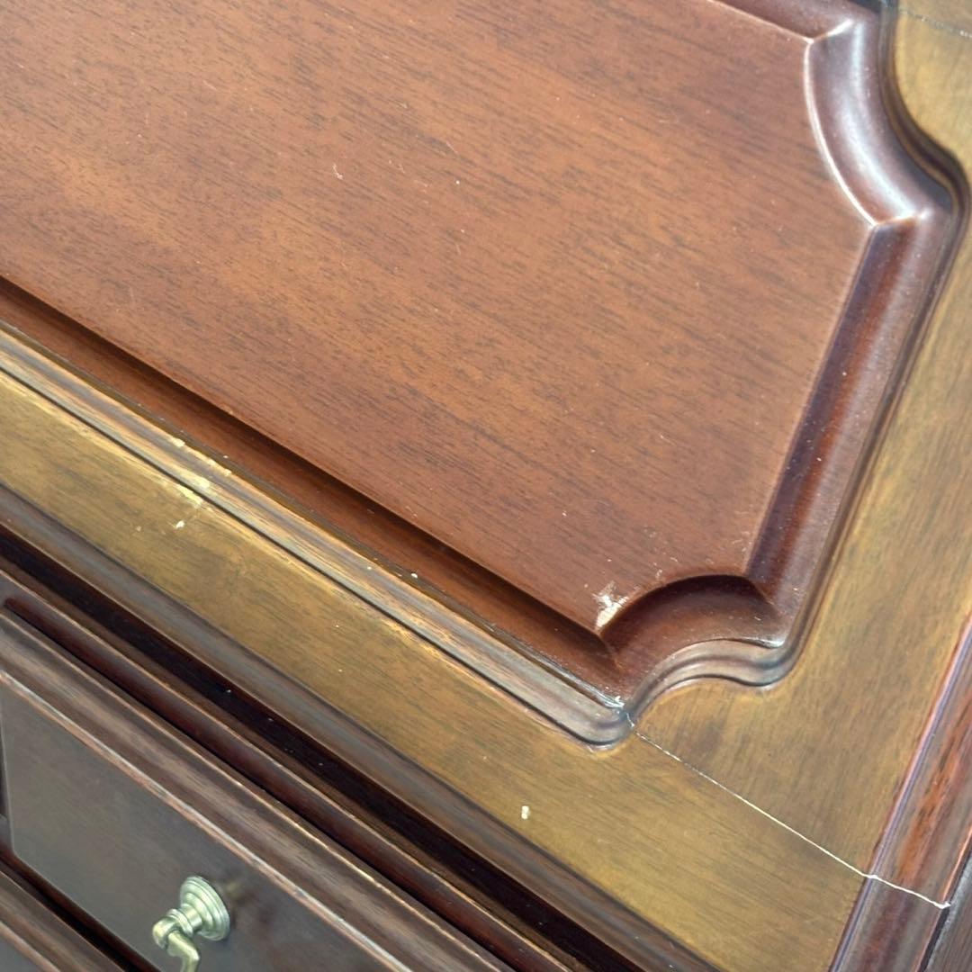 ◇マルニ木工 地中海 ライティングビューロ 机 デスク 猫脚