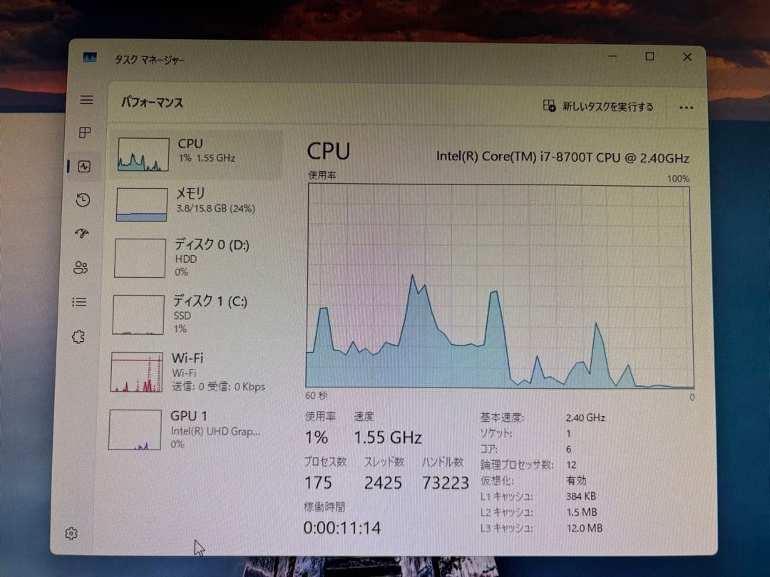 HP EliteDesk800 G4 DM 35W(japan)CPU換装