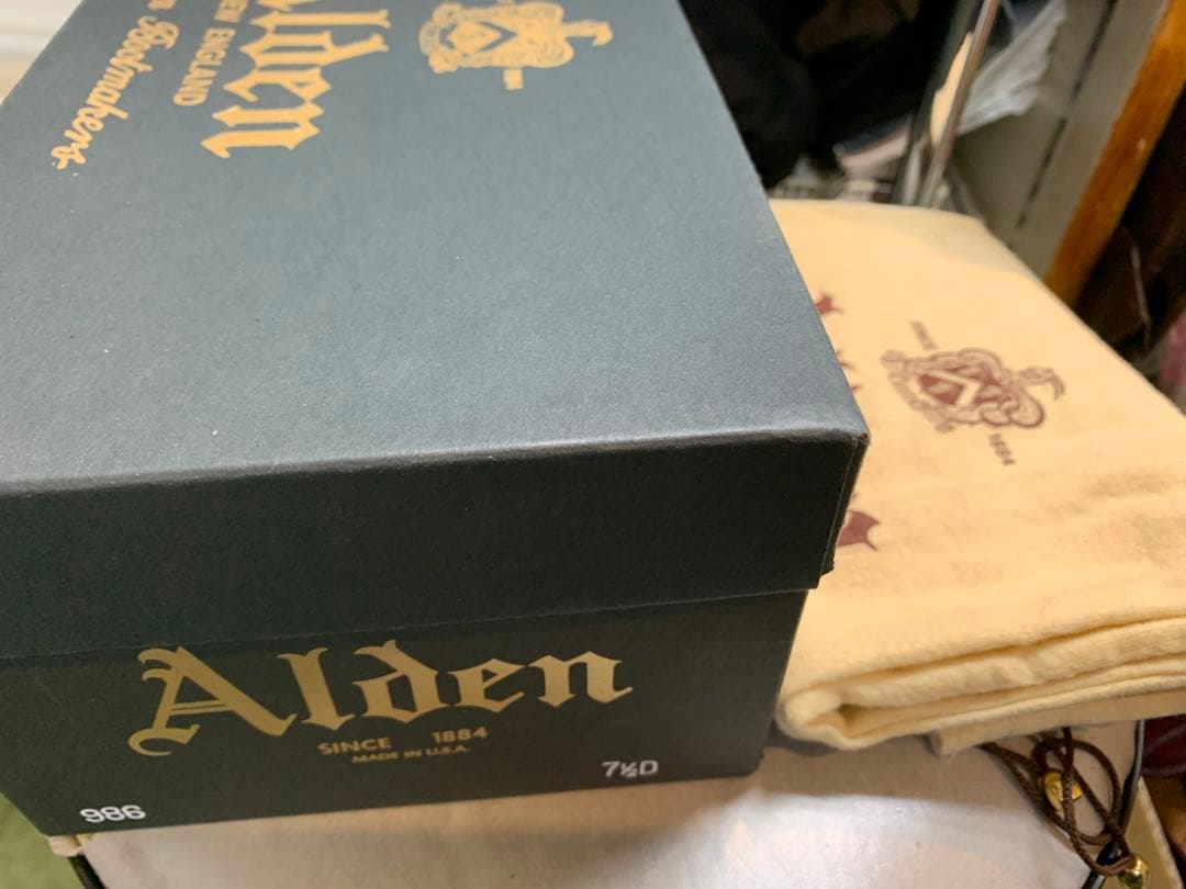 K*K様 オールデン コードバン　ローファー　986 71/2D Alde