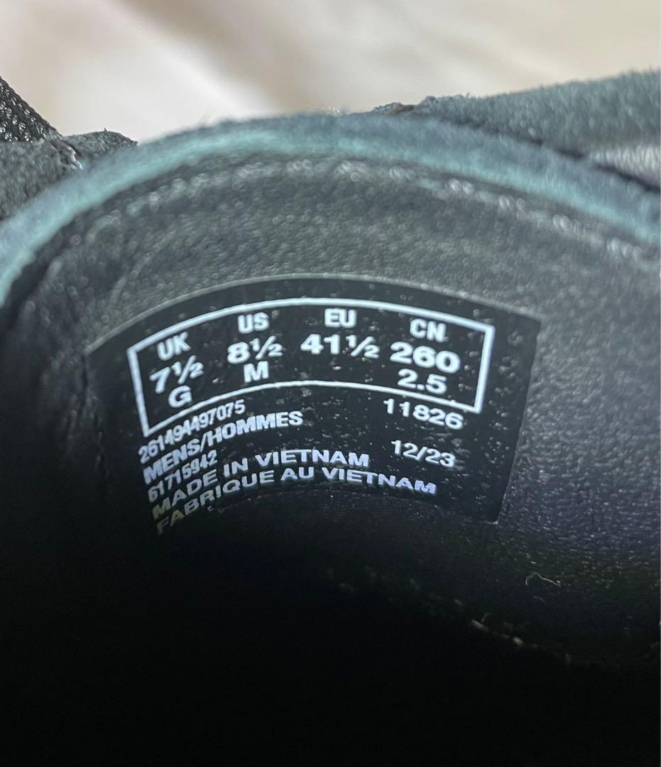 オ*ヤ様 Clarks クラークス ワラビー ゴアテックス 黒 UK7.5 25