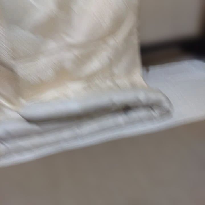 白無垢 緞子地 源氏車 鶴 扇子花々と草木K