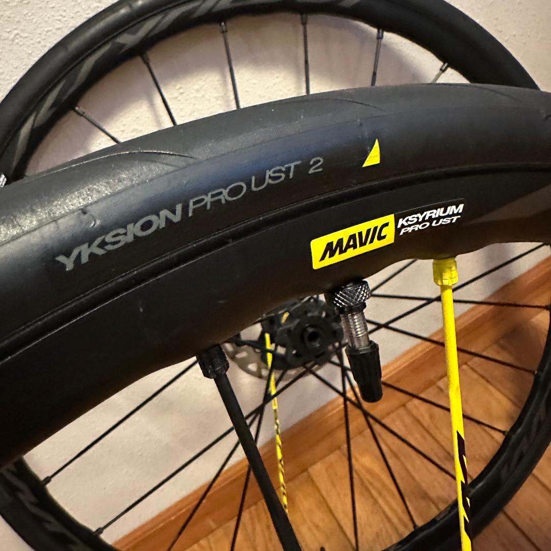 MAVIC KSYRIUM PRO UST DISC ホイールセット
