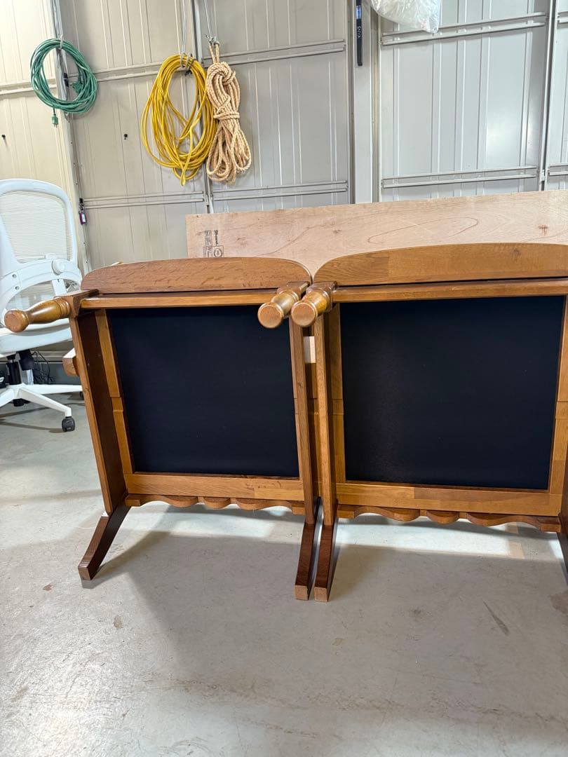 飛騨産業 3人掛けソファ（キツツキマーク）