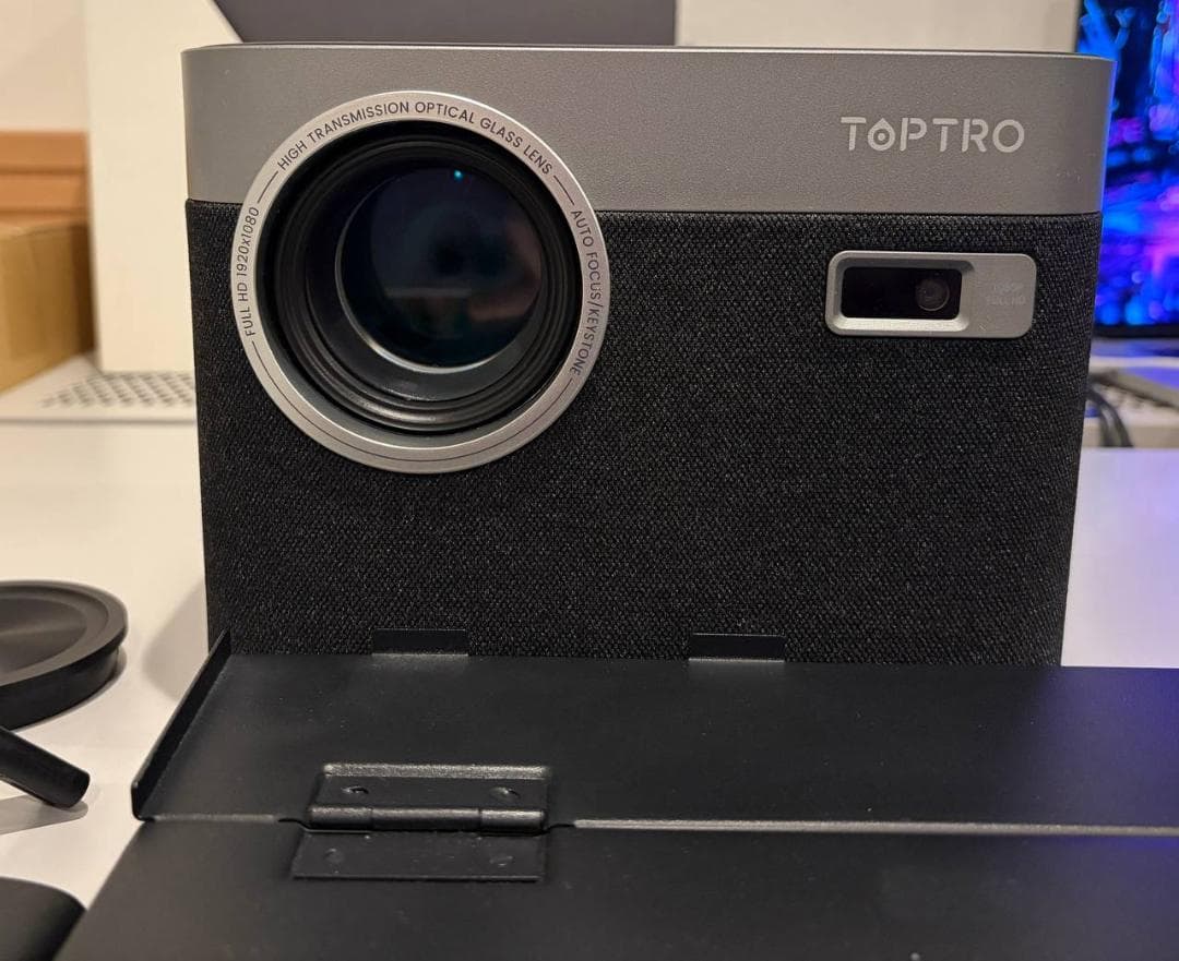 TOPTRO プロジェクター X7 4K対応 自動補正あり